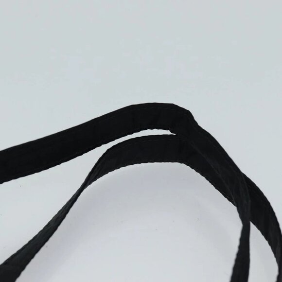 PRADA Tote Bag Nylon Black Gray Auth 69946 - Picture 9 of 14